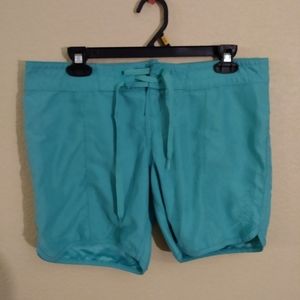 Blue swimming trunks